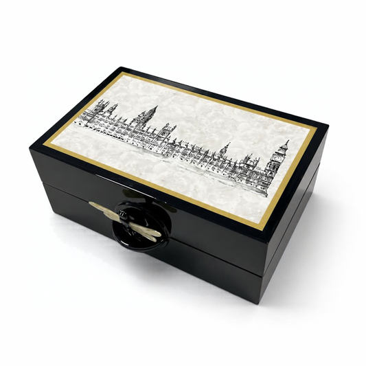 Lacquer Memory Box - Palace of Westminster