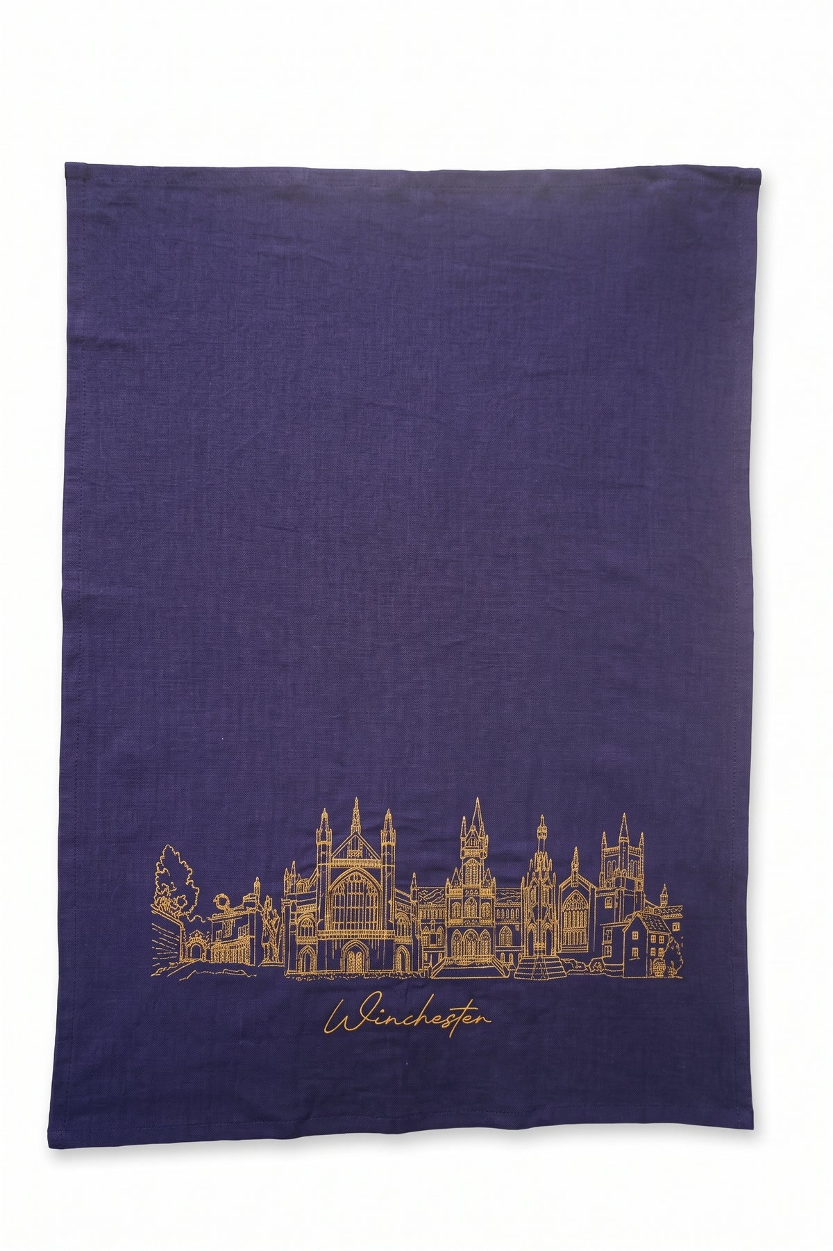 Winchester Tea Towel (Blue)