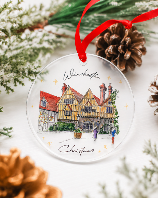 Glass Ornament - Cheyney Court