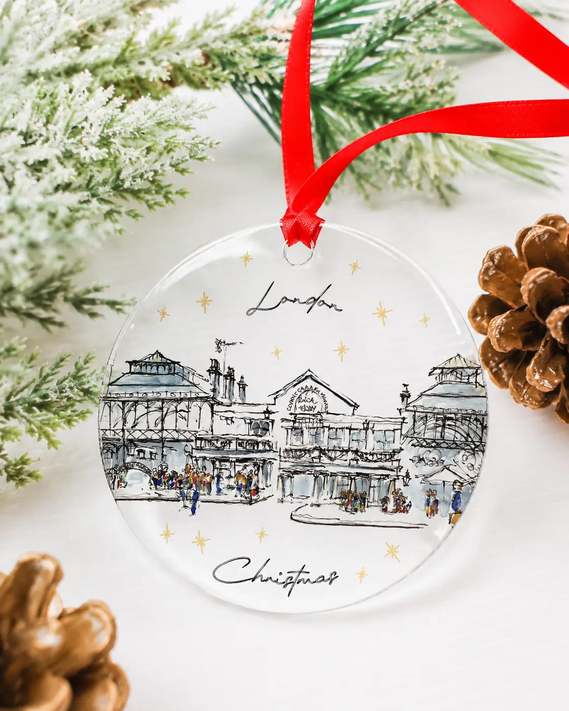 Glass Ornament - Covent Garden